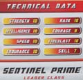Sentinel Prime hires scan of Techspecs